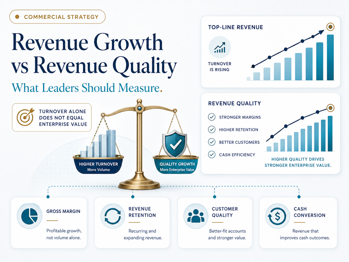 Revenue Growth vs Revenue Quality: What Leaders Should Measure testing