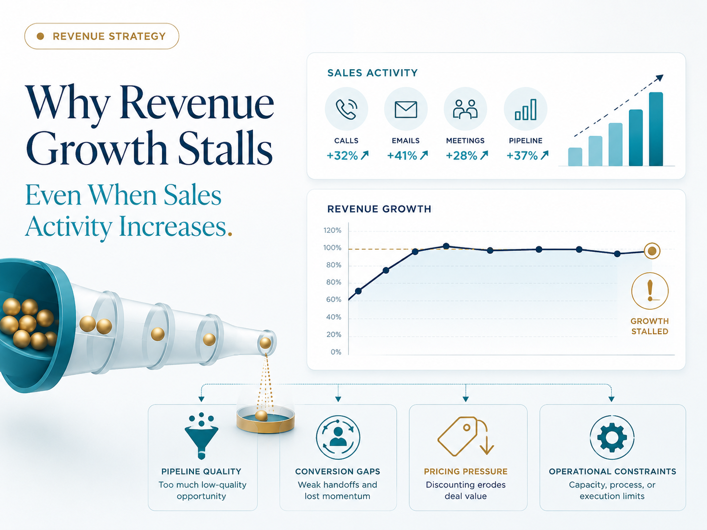 Why Revenue Growth Stalls Even When Sales Activity Increases